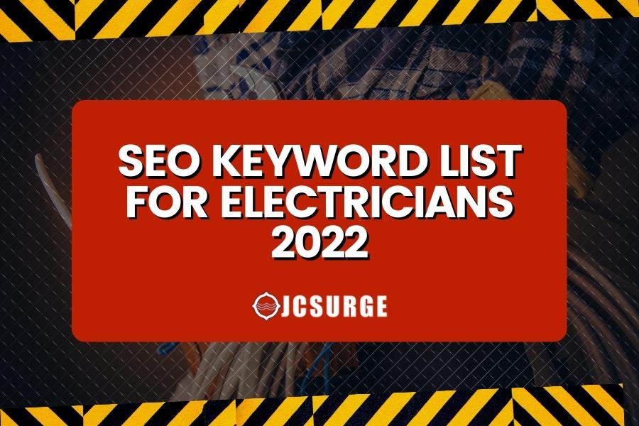 66 Keywords Electricians Should Use on Their Website in 2022